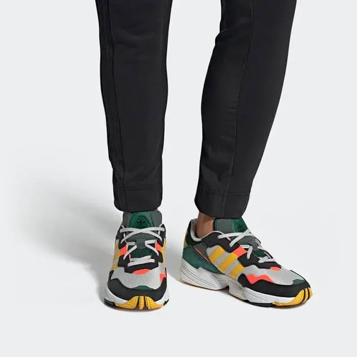 Giày Adidas Yung-96 Grey One Bold Gold DB2605 — ảnh 5