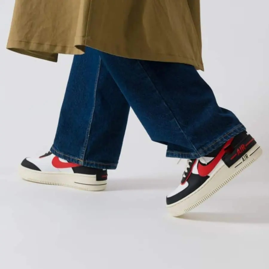 Giày Nike Air Force 1 Shadow 'Black University Red' DR7883-102 — ảnh 4