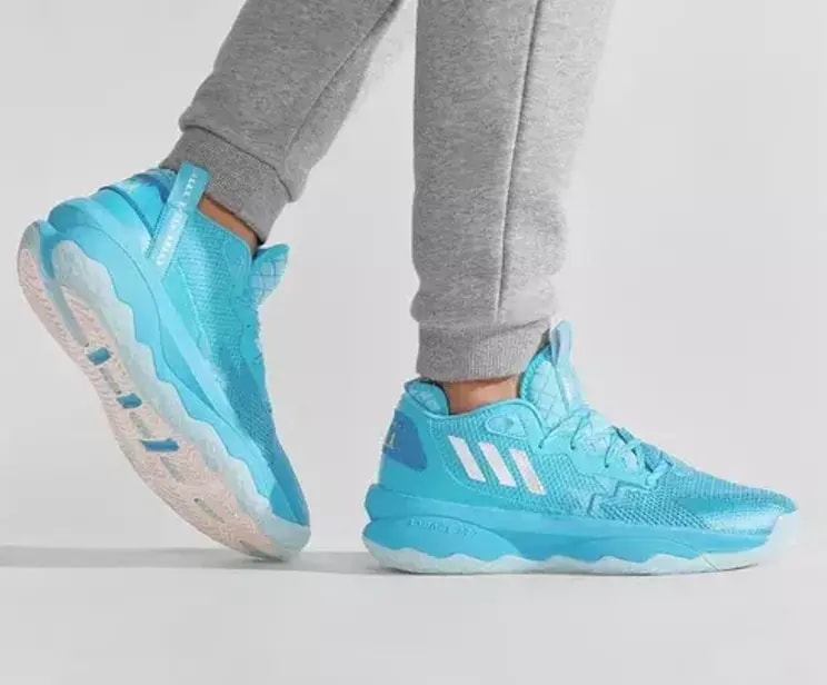 Giày Adidas Dame 8 Young Dolla 'Blue' GY6465 — ảnh 2