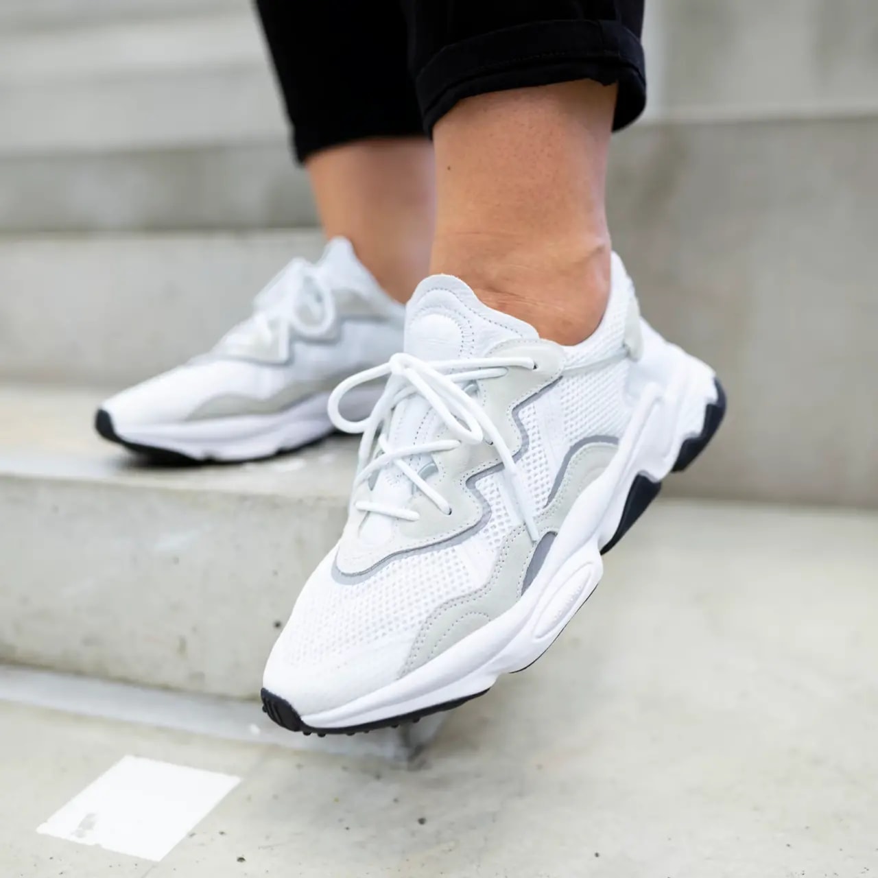 Giày Adidas Ozweego 'White Grey' EE6464 — ảnh 2