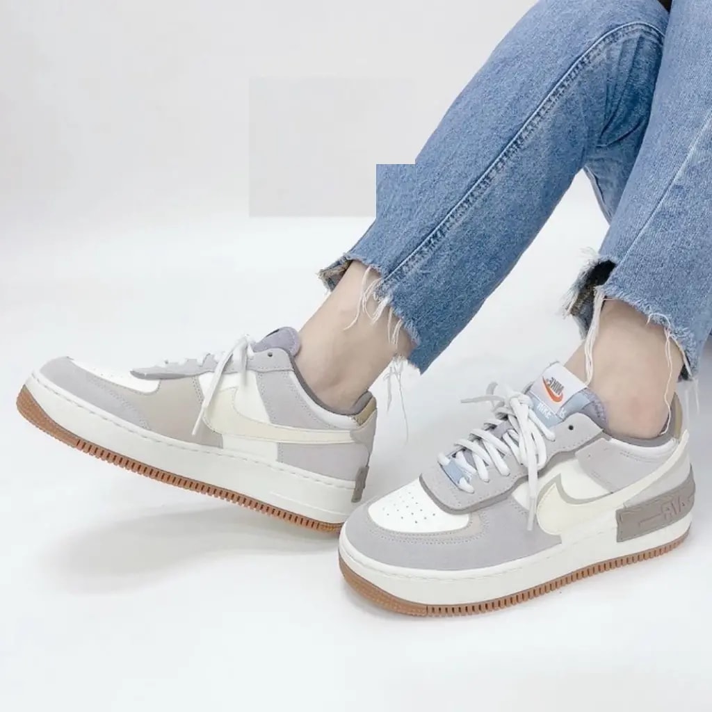 Giày Nike Wmns Air Force 1 Shadow 'Sail Pale Ivory' DO7449-111 — ảnh 4