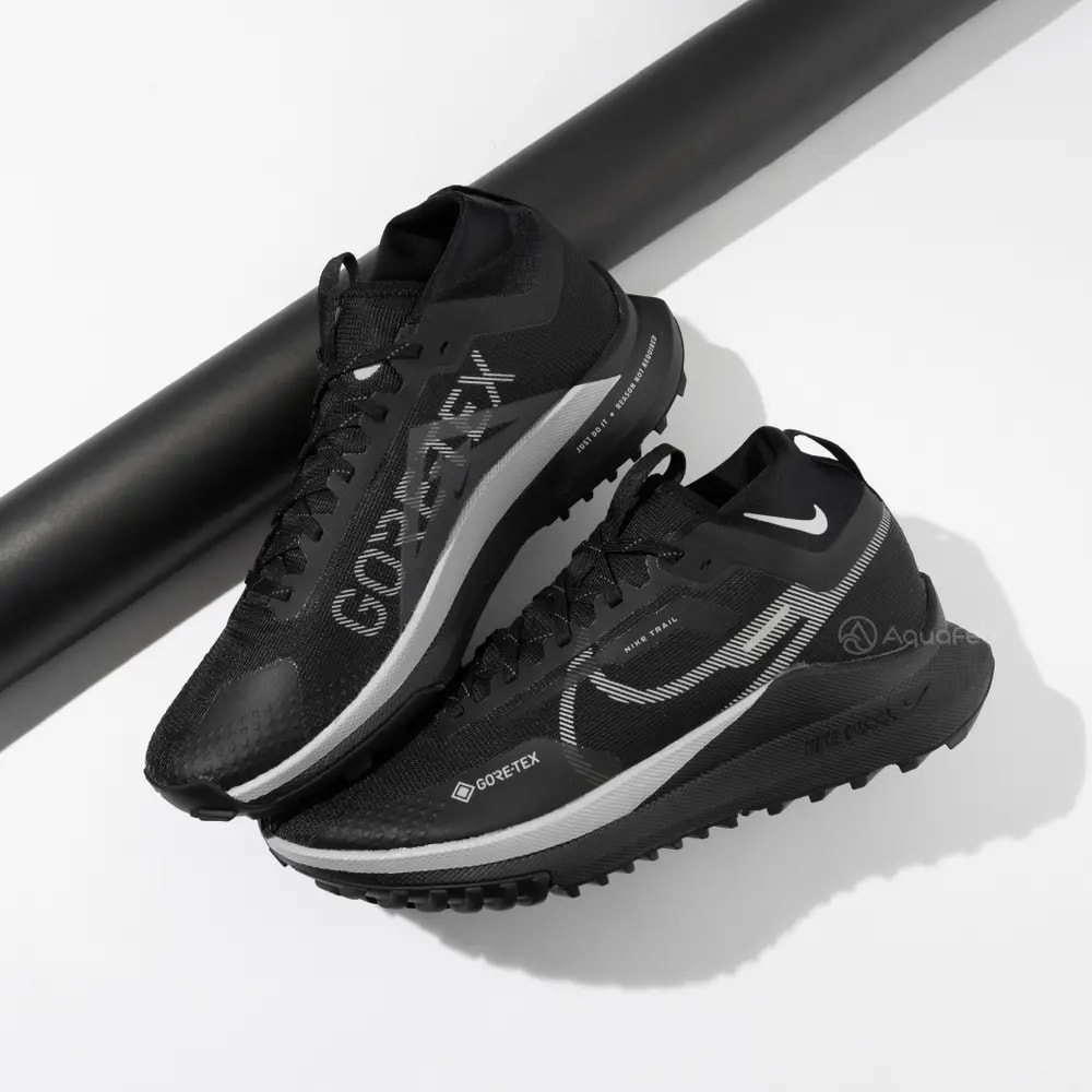 Giày Nike React Pegasus Trail 4 GORE-TEX 'Black Silver' DJ7926-001 — ảnh 4