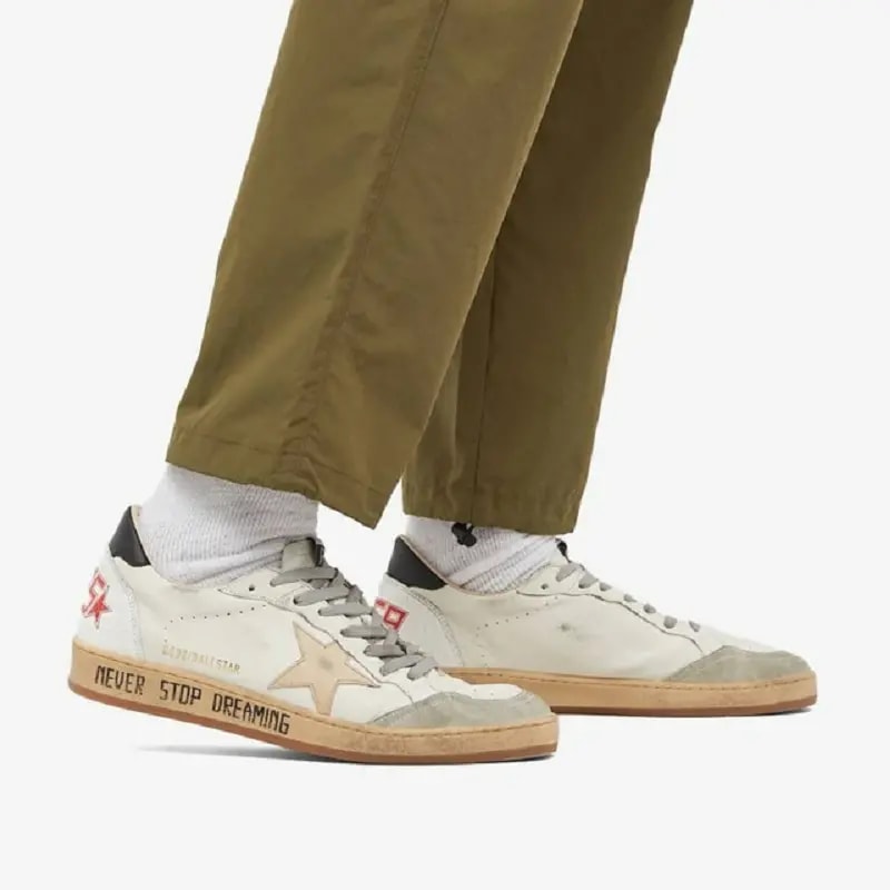 Giày Golden Goose Ball Star 'White Pink' GMF00117 F002510 10640 — ảnh 2