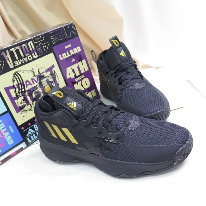 Giày Adidas Dame 8 G.O.A.T. Spirit 'Black' GY2774 — ảnh 2