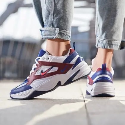 Giày Nike M2K Tekno 'White Bright Crimson' AV4789-107 — ảnh 3