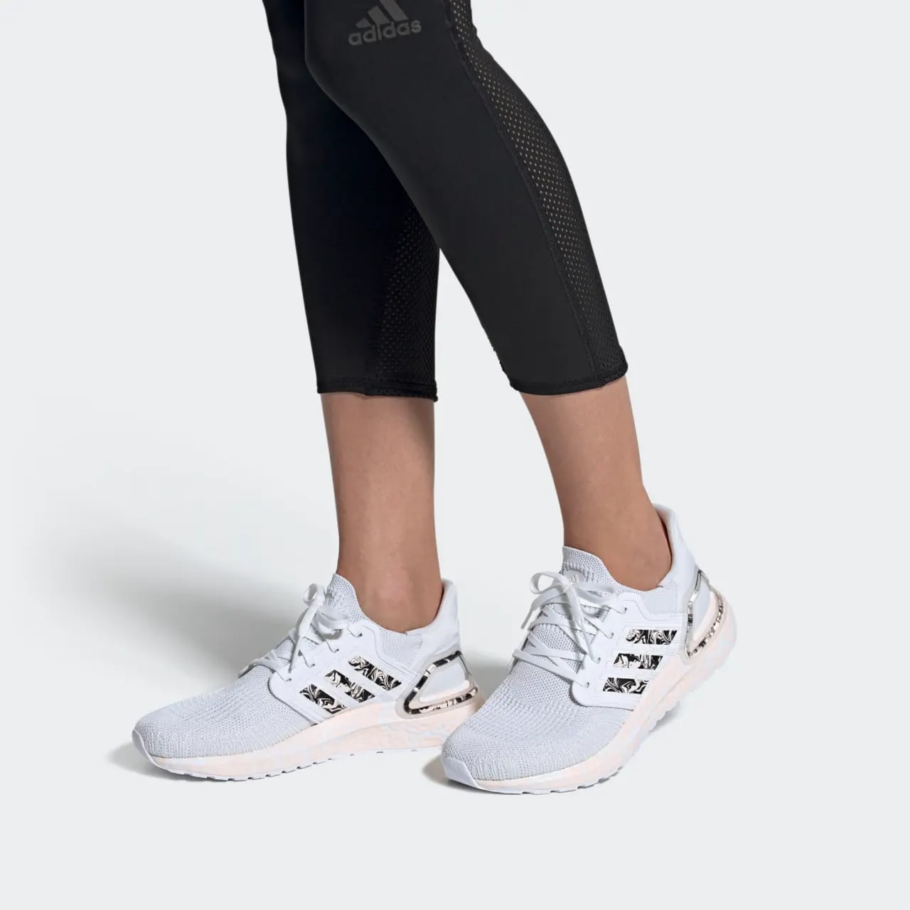Giày Adidas Ultraboost 20 'Glam Pack White Pink Tint' FW5721 — ảnh 2