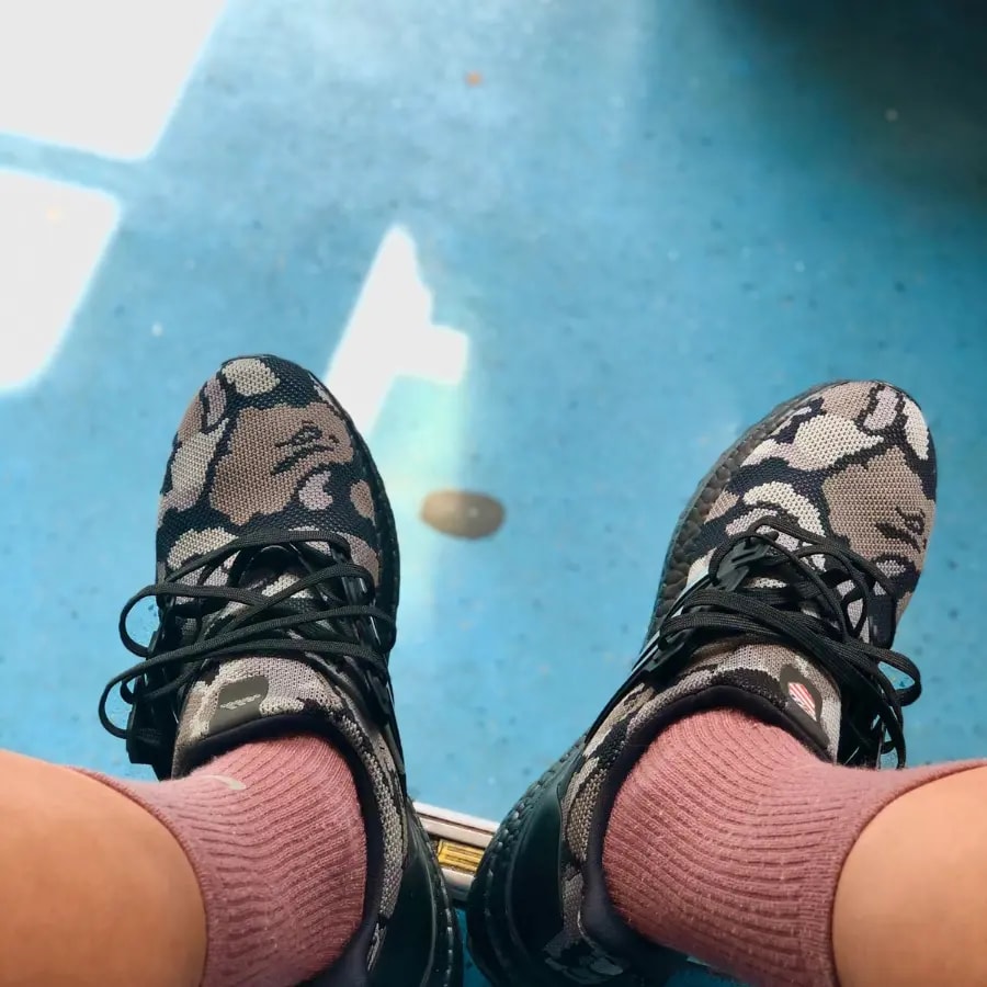 Giày A Bathing Ape x Adidas UltraBoost 4.0 'Black Camo' G54784 — ảnh 3