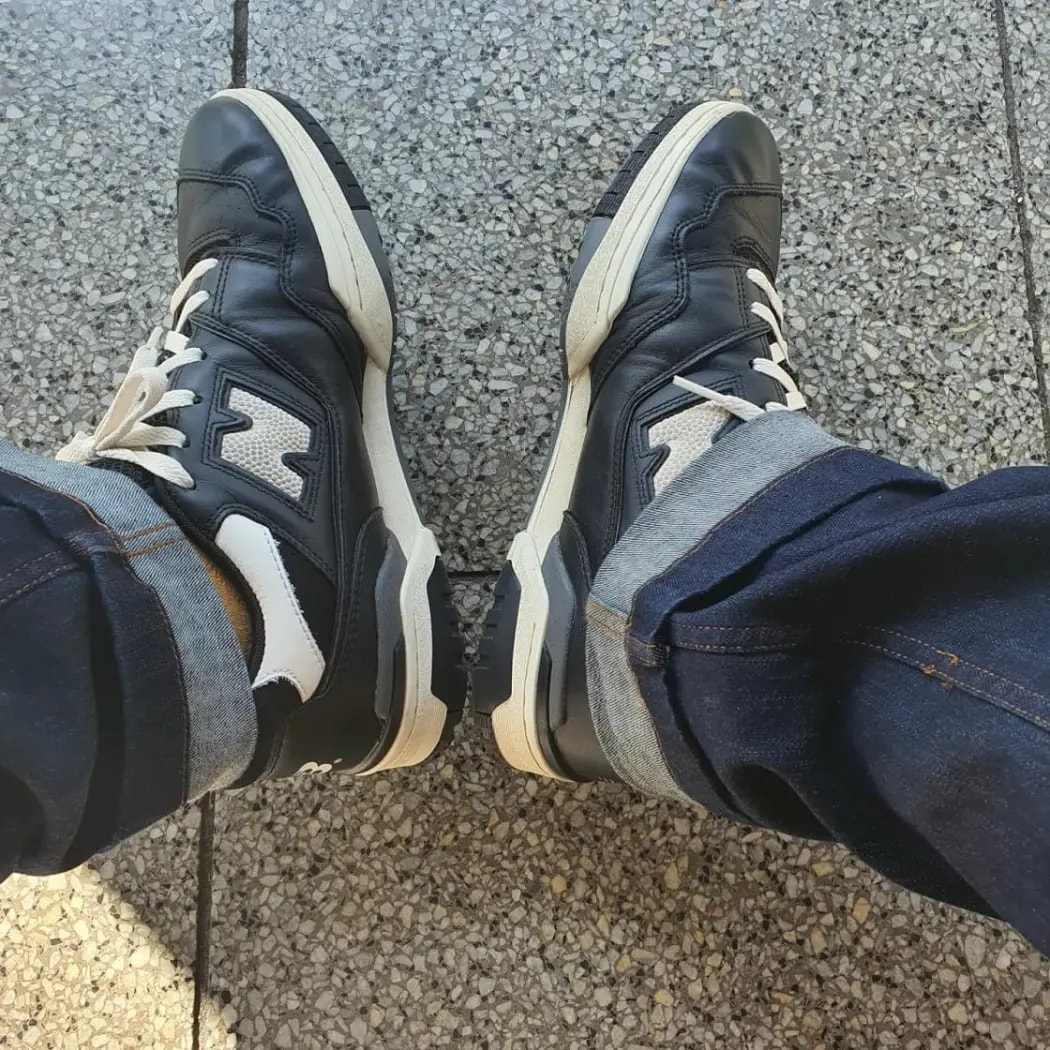 Giày New Balance 550 'Black White' BB550LBW — ảnh 4