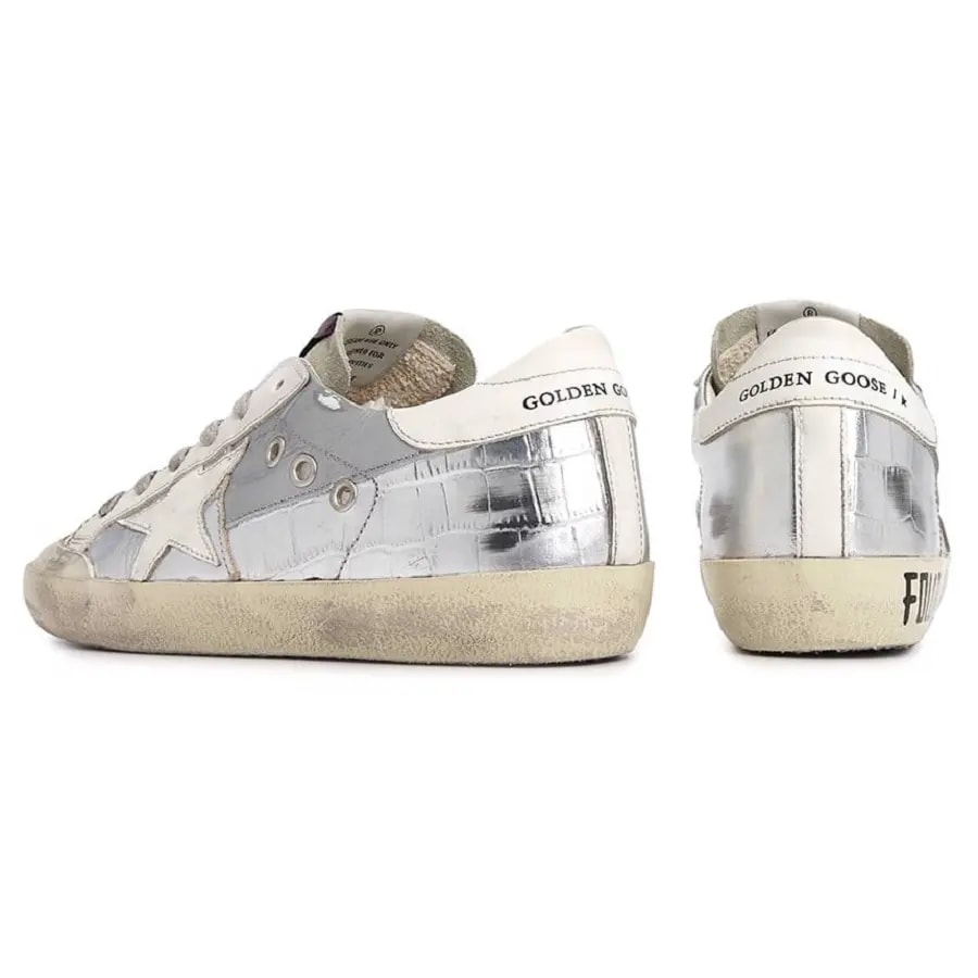 Giày Golden Goose Supperstar 'Silver' GWF00271 F002489 70160 — ảnh 4