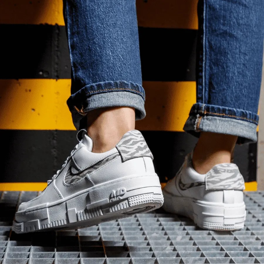 Giày Nike Air Force 1 Pixel Zebra 'White' DH9632-100 — ảnh 2