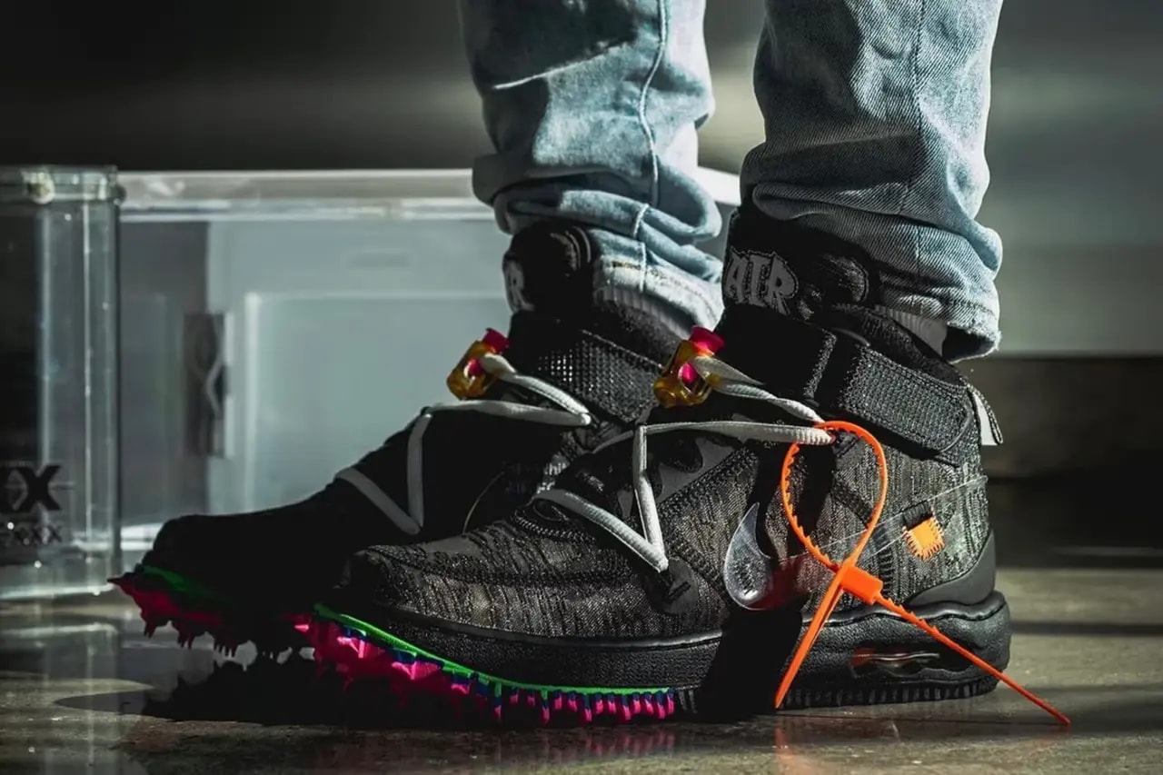 Giày Nike x Off-White Air Force 1 'Black' DO6290-001 — ảnh 3