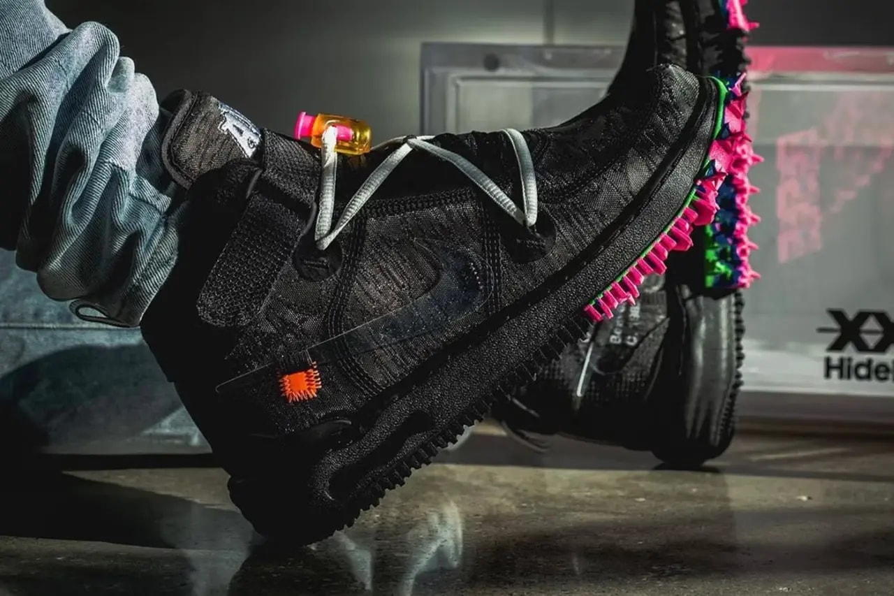 Giày Nike x Off-White Air Force 1 'Black' DO6290-001 — ảnh 5