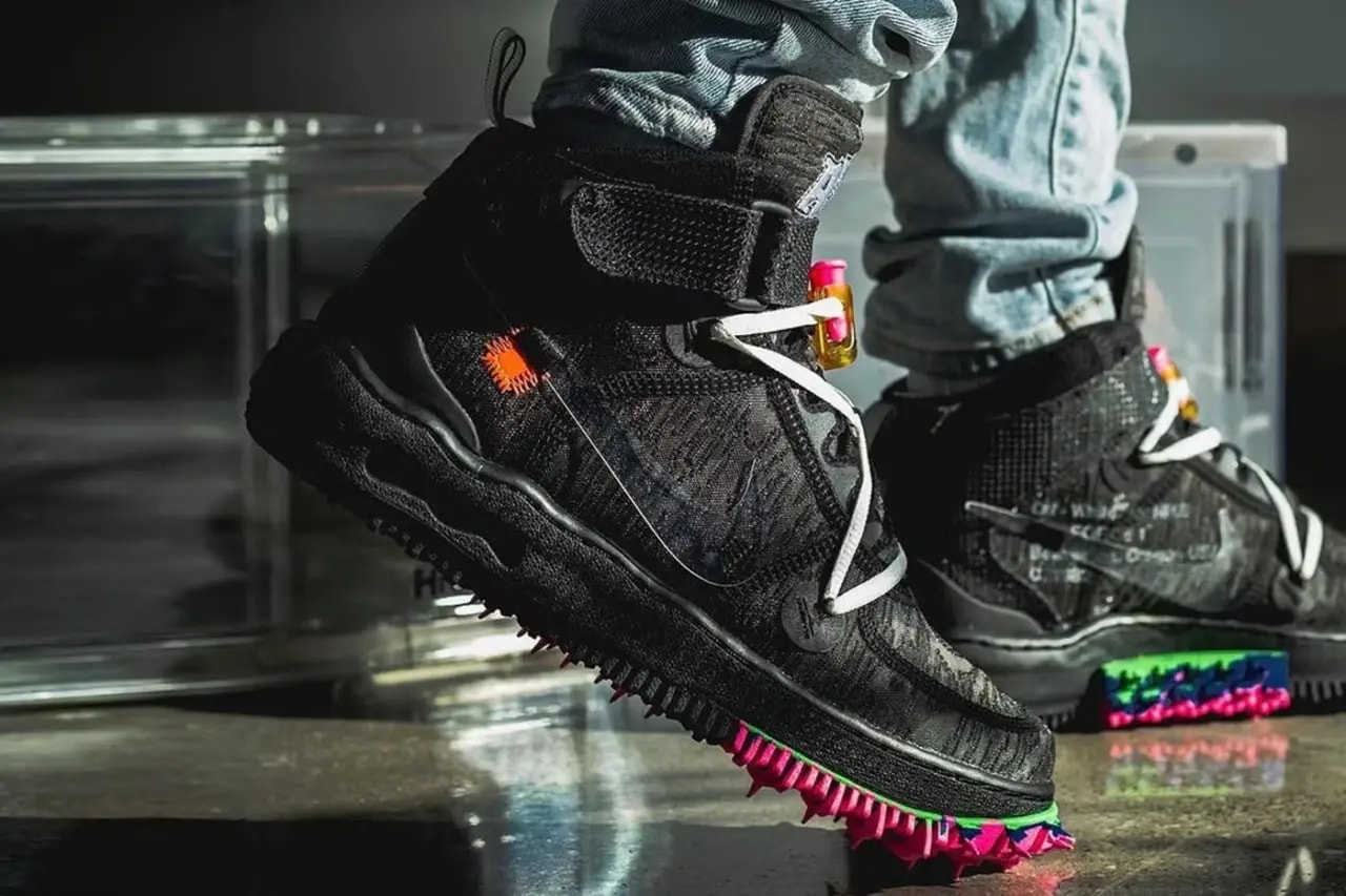 Giày Nike x Off-White Air Force 1 'Black' DO6290-001 — ảnh 2