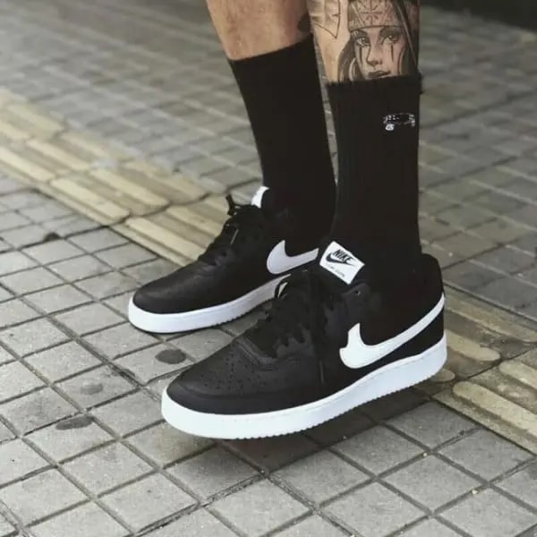 Giày Nike Court Vision Next Nature 'Black' DH2987-001 — ảnh 3