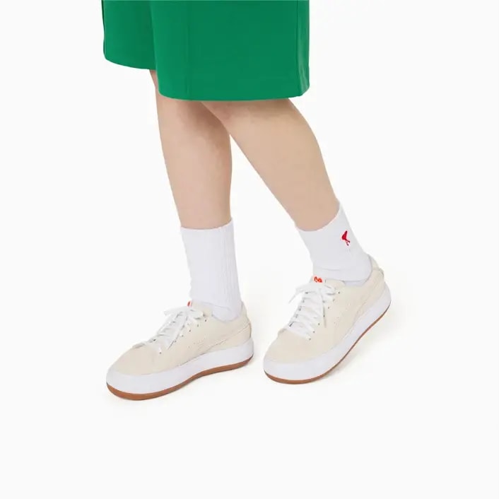 Giày Puma X Ami Suede Mayu Deconstruct 'Pristine' 384147-01 — ảnh 2