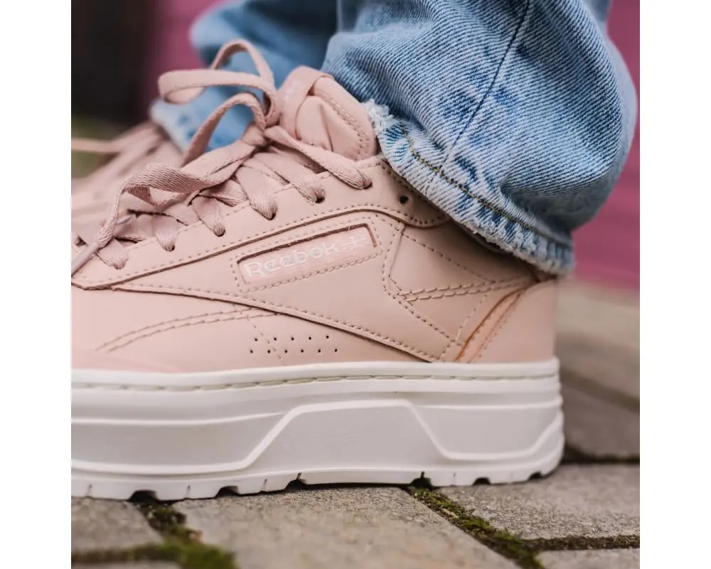 Giày Reebok Club C Double Geo 'Soft Ecru' H69145 — ảnh 2