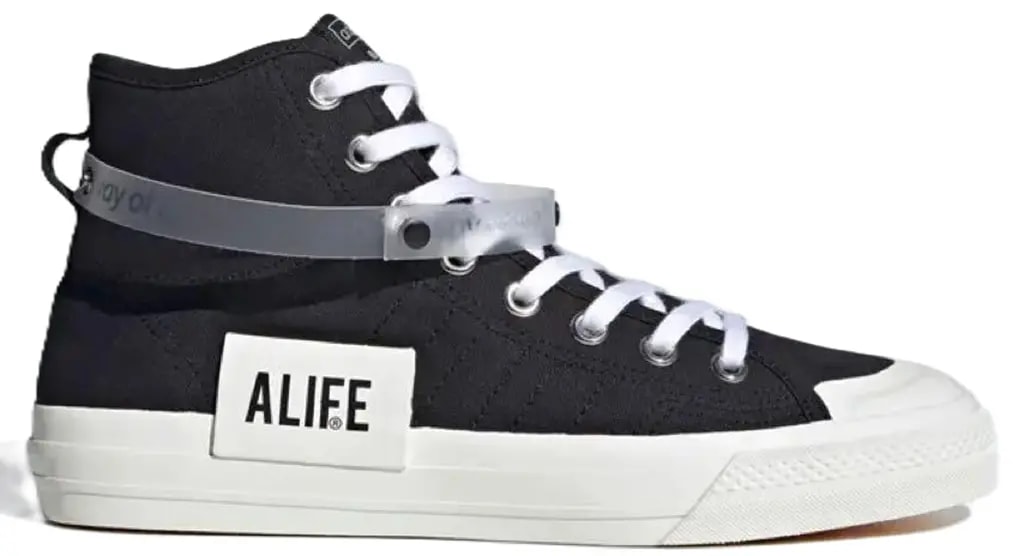 Giày Adidas ALIFE x Nizza High 'Black' FX2623 — kich-thuoc: 42
