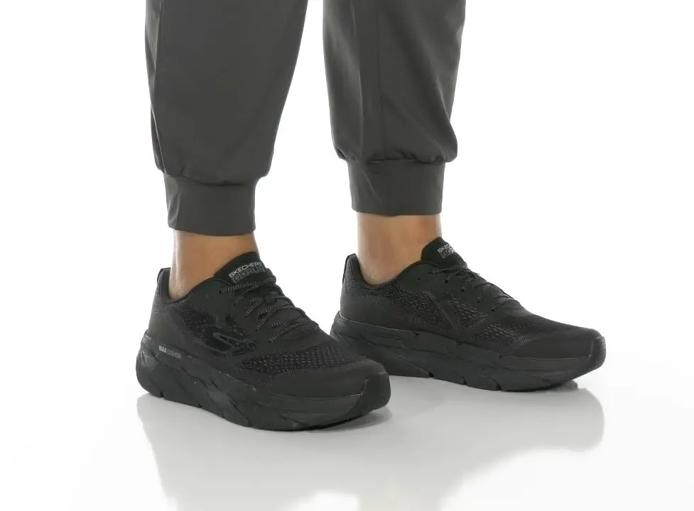 Giày Skechers Max Cushioning Premier Low Running Shoes 'Black' 54450-BKCC — ảnh 4