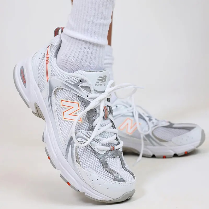 Giày New Balance 530 'White Orange' MR530AC — ảnh 5