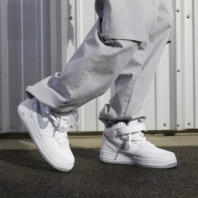Giày Nike Air Force 1 Mid '07 'White Wolf Grey' DV0806-100 — ảnh 2