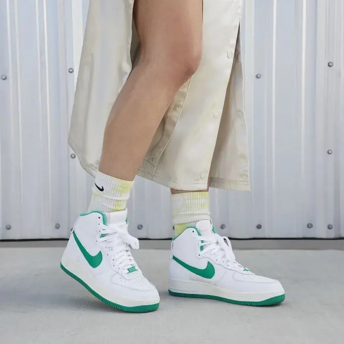 Giày Nike Air Force 1 High Sculpt 'White Green' DQ5007-100 — ảnh 2