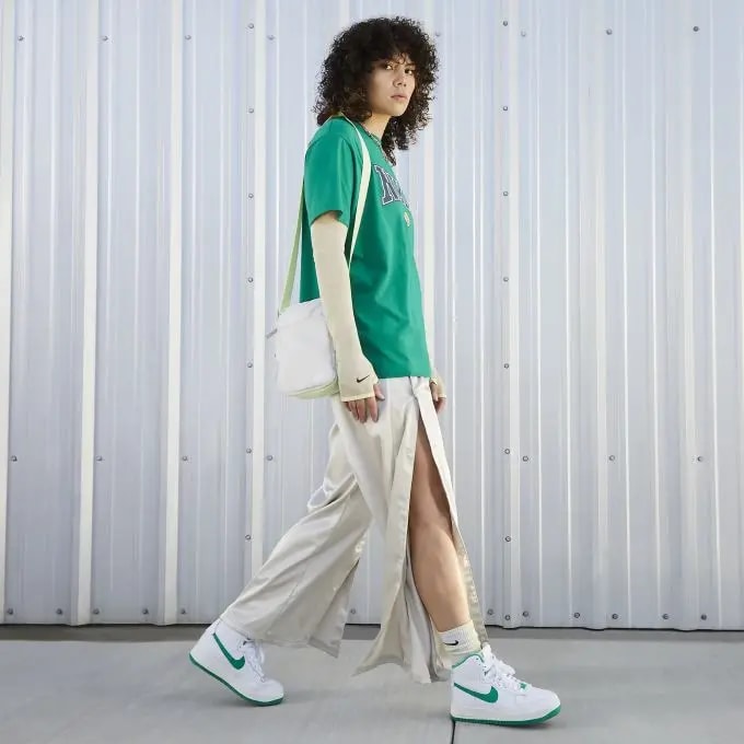 Giày Nike Air Force 1 High Sculpt 'White Green' DQ5007-100 — ảnh 3