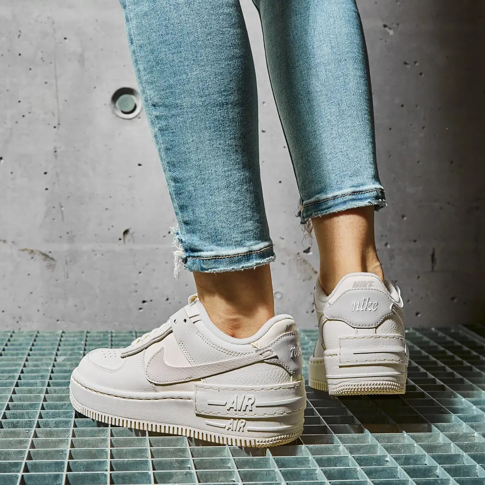 Giày Nike Wmns Air Force 1 Shadow 'Coconut Milk' CU8591-102 — ảnh 2