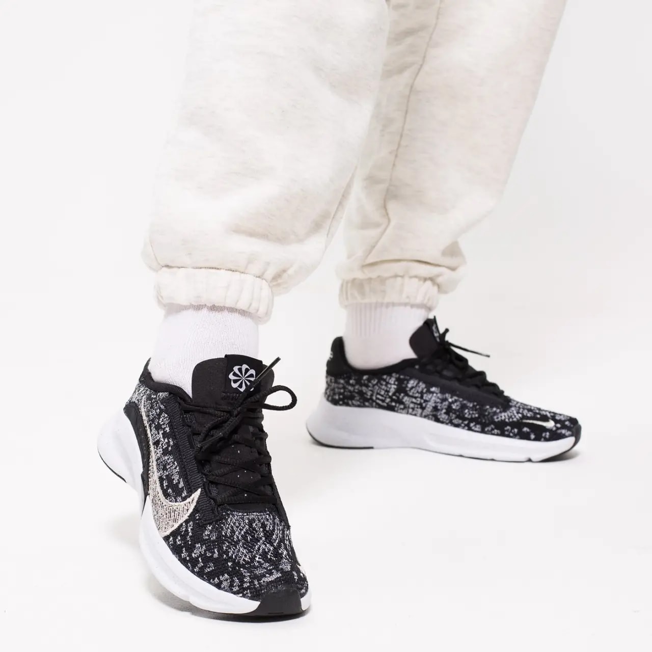 Giày Nike SuperRep Go 3 Flyknit Next Nature 'Black' DH3393-010 — ảnh 2