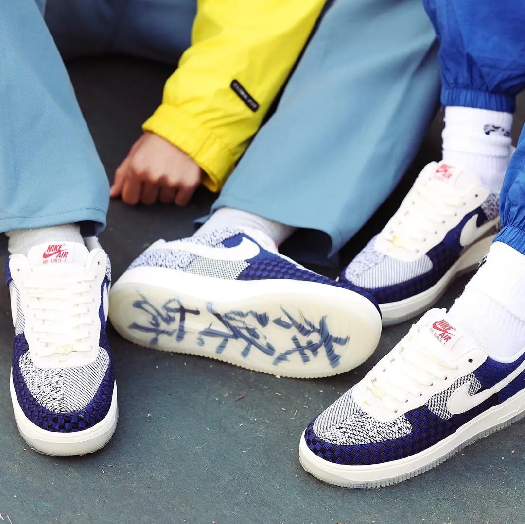 Giày Nike Wmns Air Force 1 Low '07 LV8 'Sashiko' DD5401-492 — ảnh 5