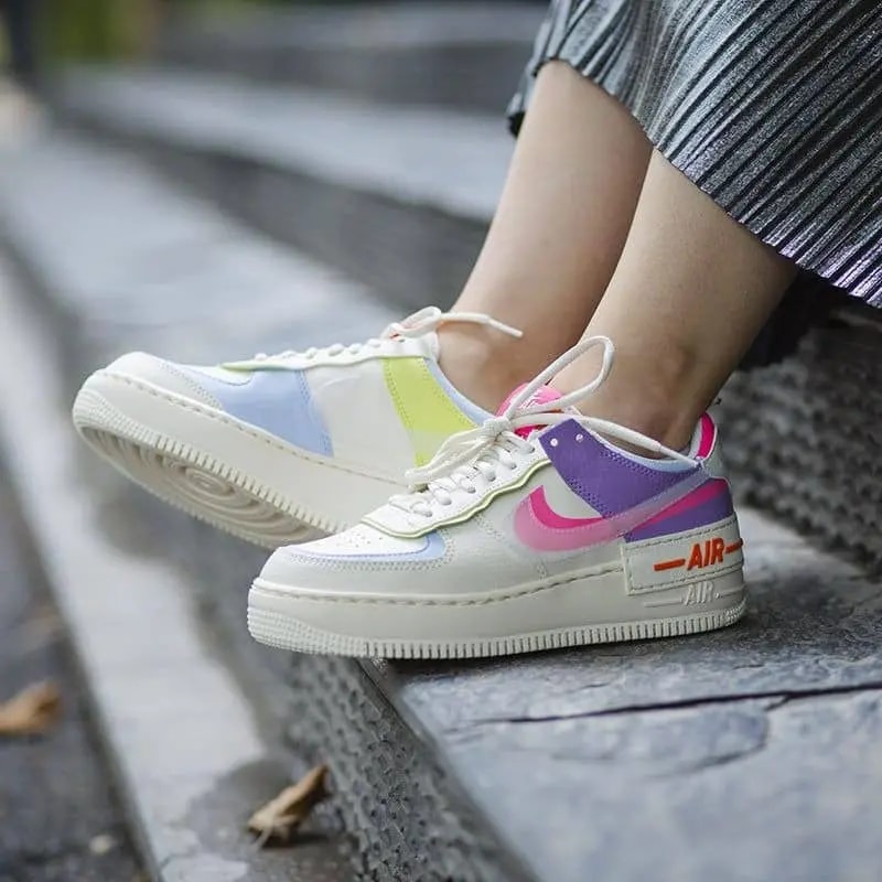 Giày Nike Wmns Air Force 1 'Shadow Beige' CU3012-164 — ảnh 4