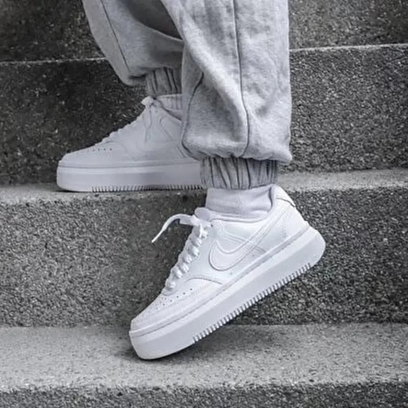 Giày Nike Court Vision Alta 'Triple White' DM0113-100 — ảnh 5