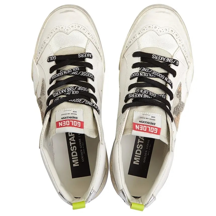 Giày Golden Goose Midstar 'White Beige' GMF00122-F002589-10917 — ảnh 4