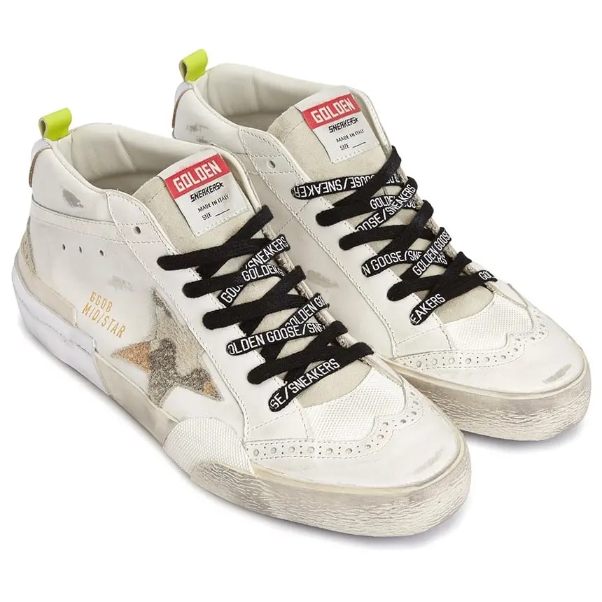 Giày Golden Goose Midstar 'White Beige' GMF00122-F002589-10917 — ảnh 5