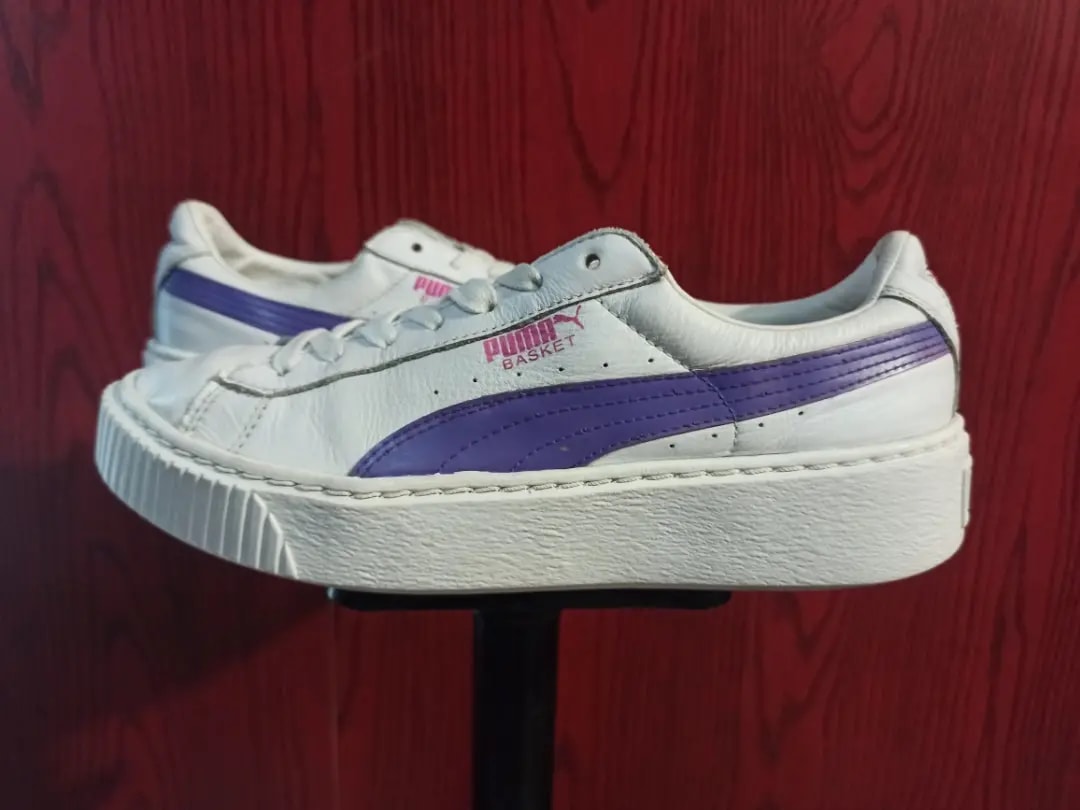 Giày Puma Basket Platform 'Rainbow' 364529-02 — ảnh 4