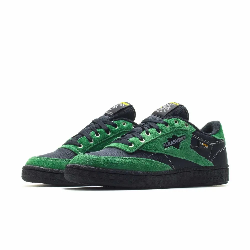 Giày Reebok Pleasures x Club C 85 'Pine Green' GW2644 — ảnh 4