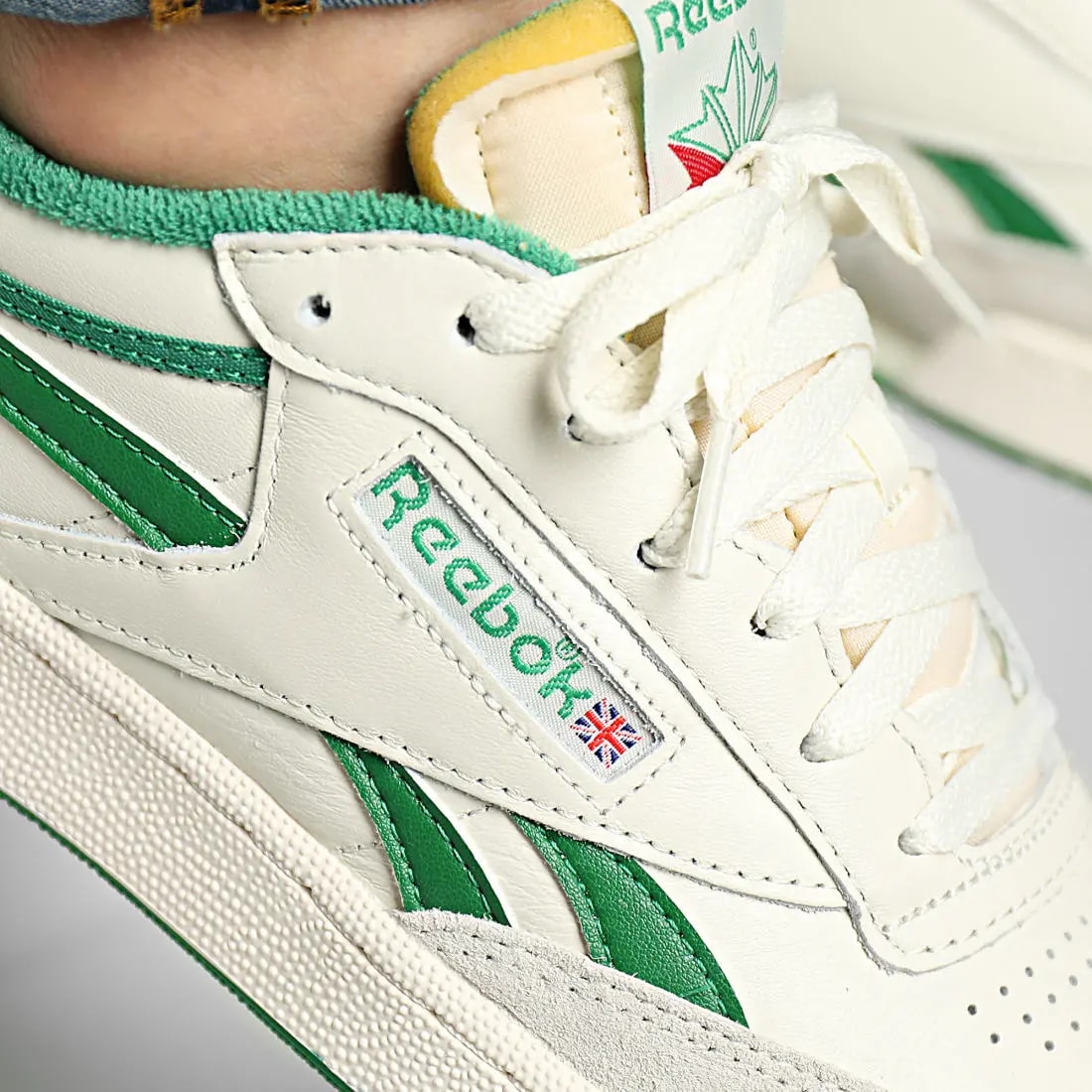 Giày Reebok Club C Revenge Vintage 'Chalk Glen Green' FW4862 — — ảnh 3
