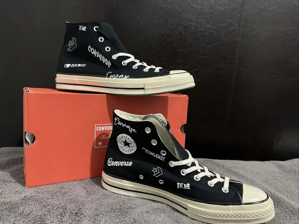 Giày Converse Chuck Taylor All Star 1970s Logo Canvas 166486C — ảnh 2