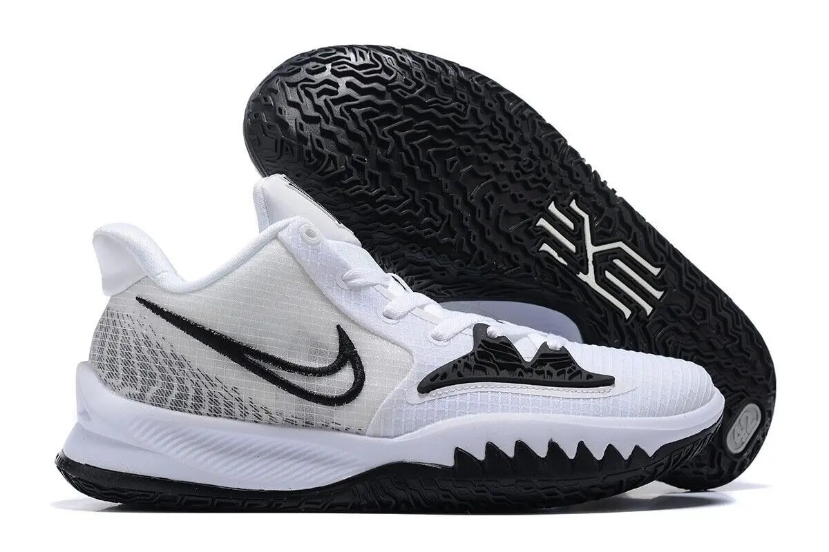 Giày Nike Kyrie Low 4 TB 'White Black' DA7803-100 — ảnh 4