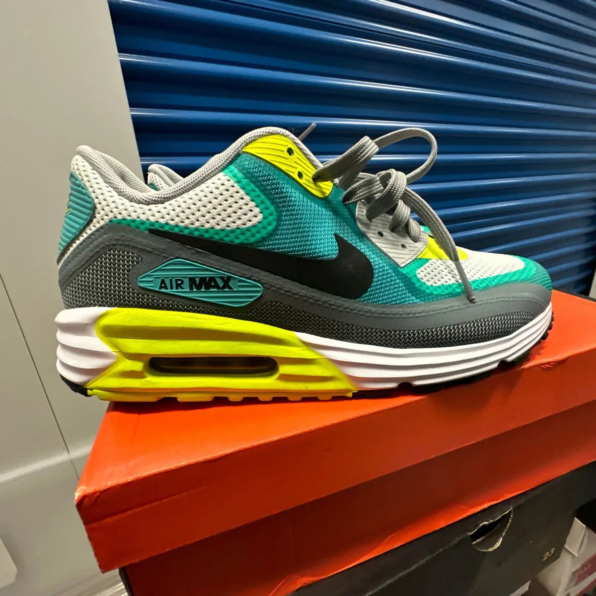 Giày Nike Air Max 90 Lunar C3.0 'White Turbo Green' 631744-103 — ảnh 4