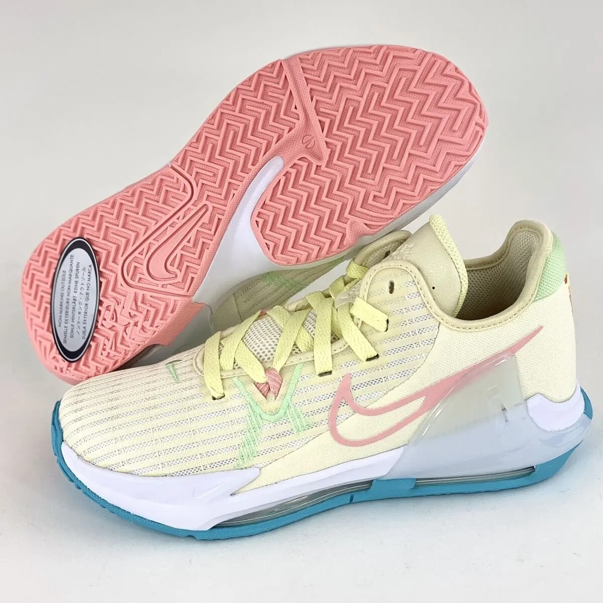 Giày Nike LeBron Witness 6 GS 'Coconut Milk' DD0423-103 — ảnh 2