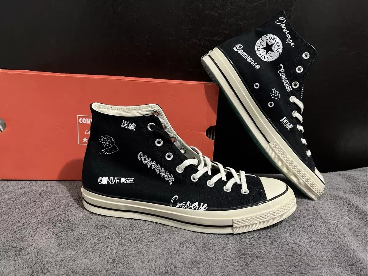 Giày Converse Chuck Taylor All Star 1970s Logo Canvas 166486C — ảnh 3