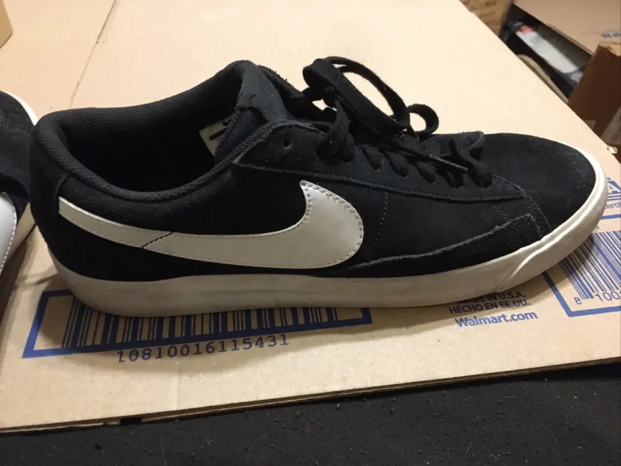 Giày Nike Blazer Low 'Black White' 371760-026 — ảnh 4