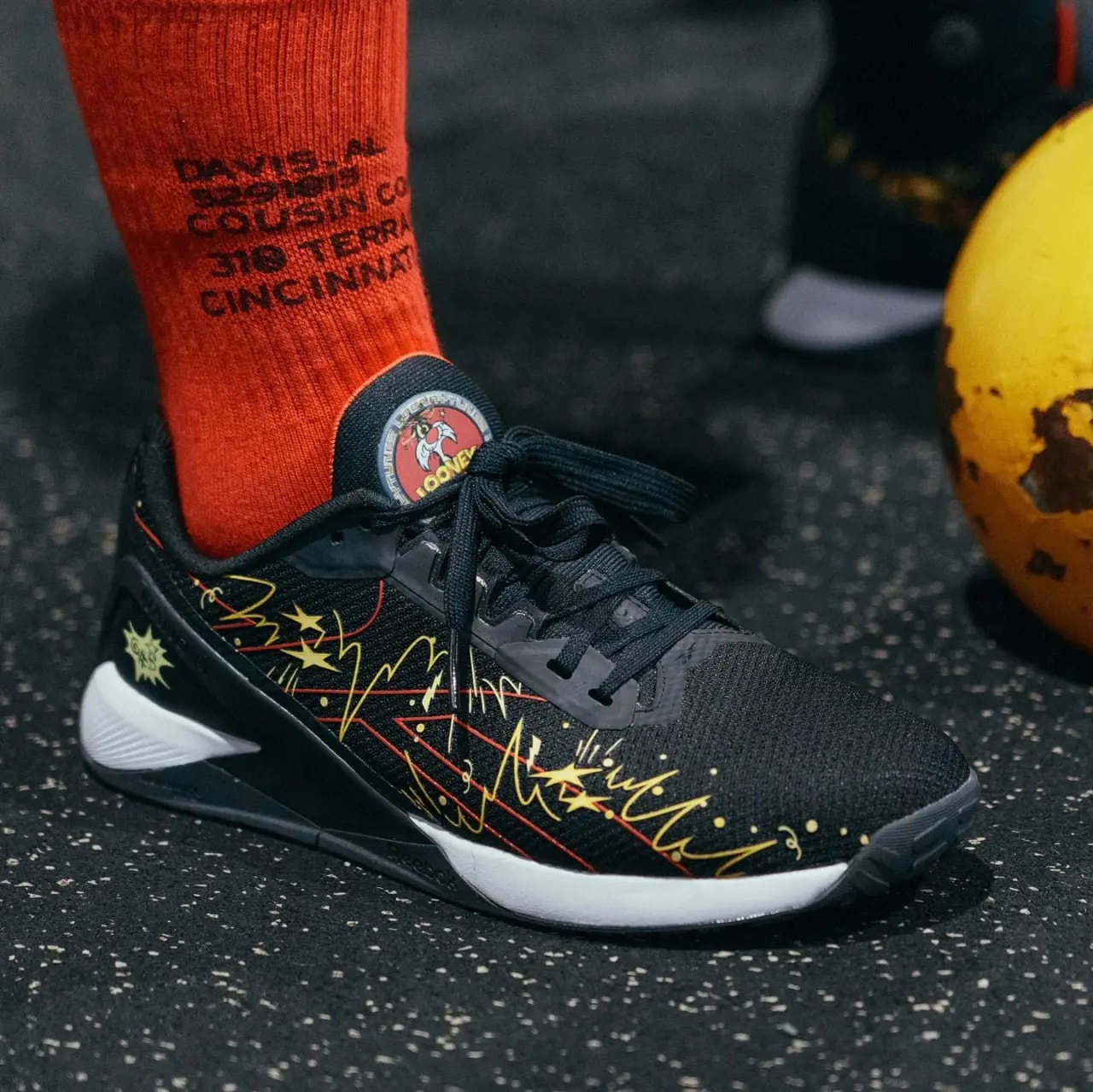 Giày Reebok Nano X1 Looney Tunes 'Core Black' GW4303 — ảnh 2