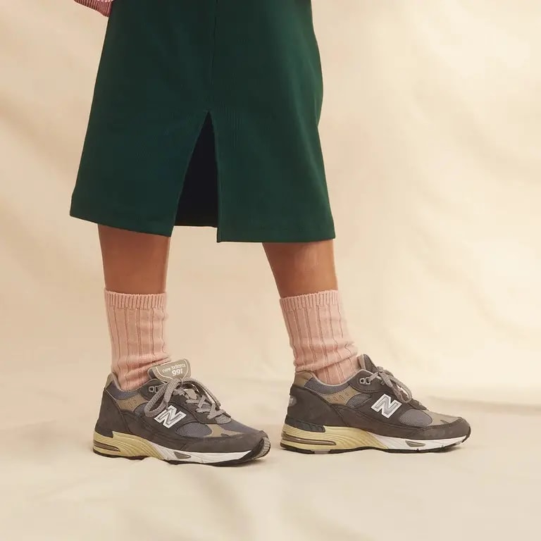 Giày New Balance 991 MiUK '40th Anniversary Grey' W991UKF — ảnh 3