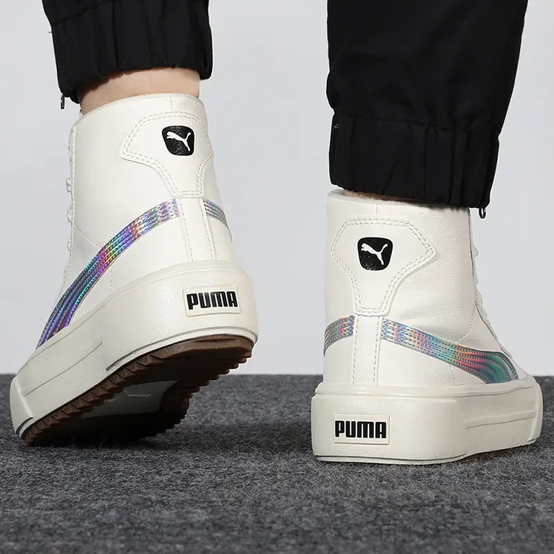 Giày Puma Kaia Mid Fur 385377-01 — ảnh 5
