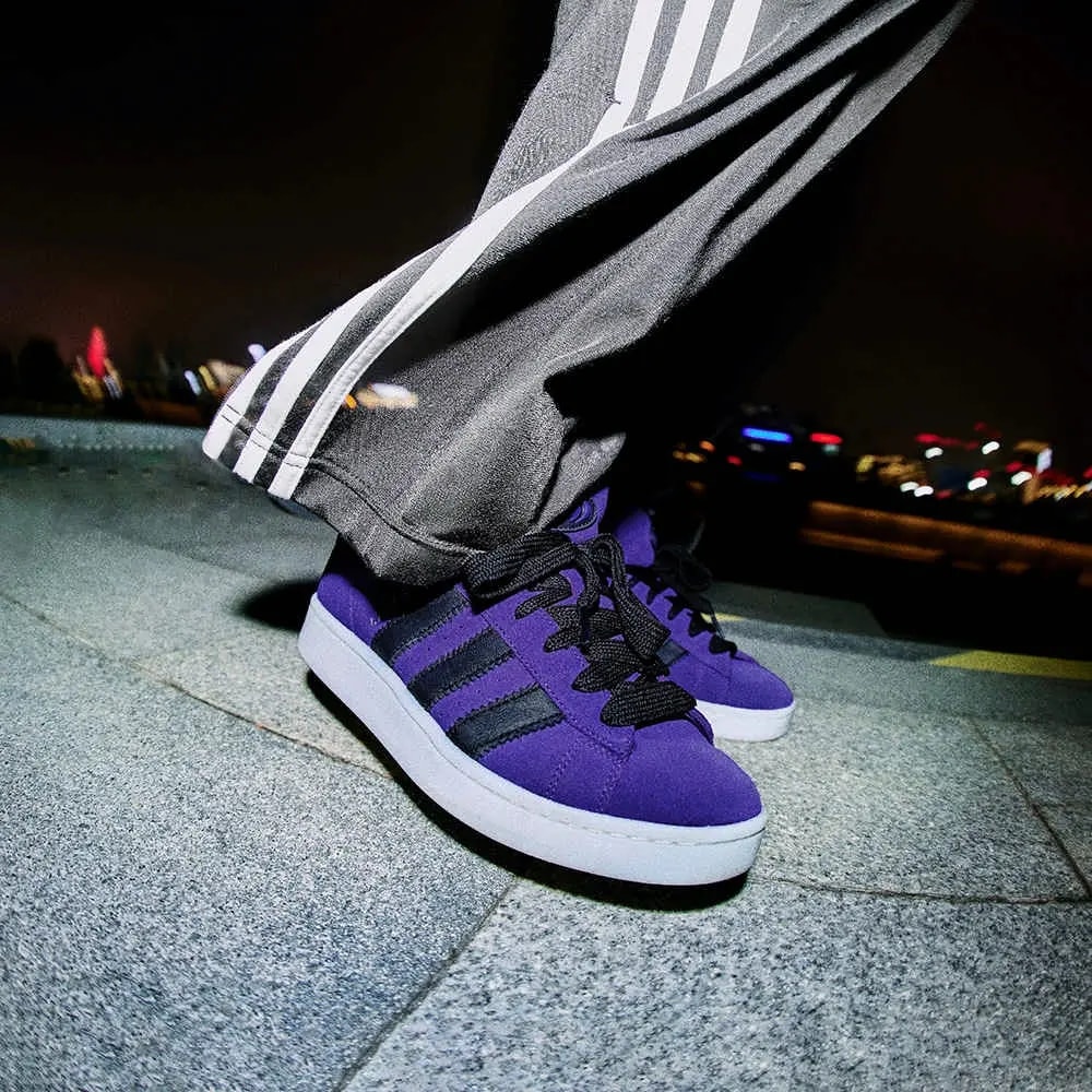 Giày Adidas Campus 00s 'Purple Core Black' HQ8710 — ảnh 2