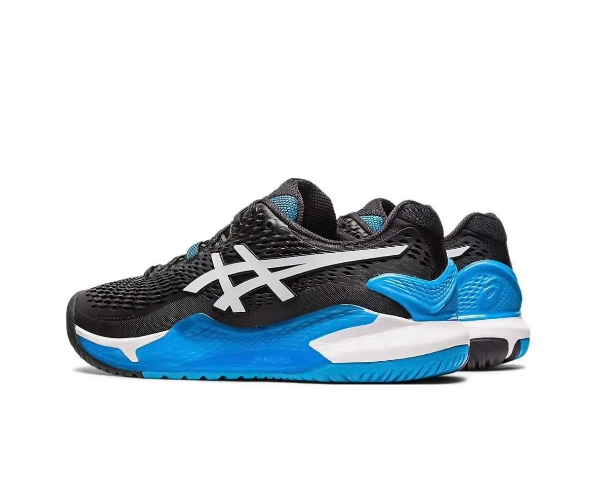 Giày Asics Tennis Gel-resolution 9 'Black White' 1041A330-001 — ảnh 4