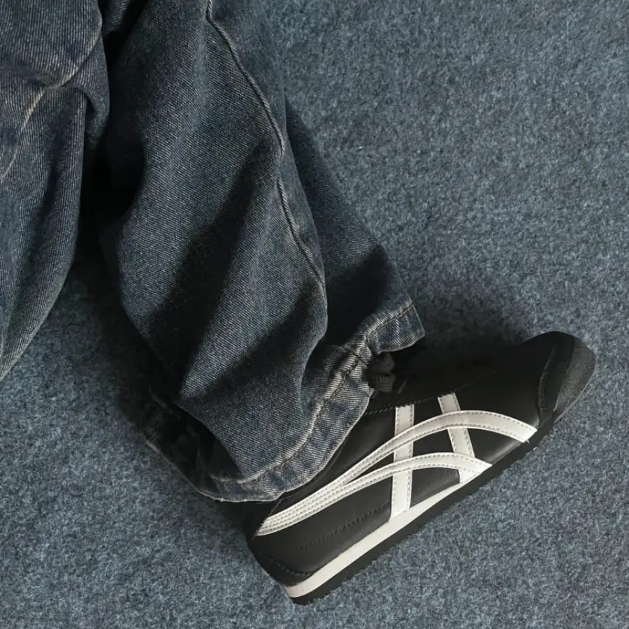Giày Onitsuka Tiger Mexico 66 'Black White' 1183C102-001 — ảnh 4