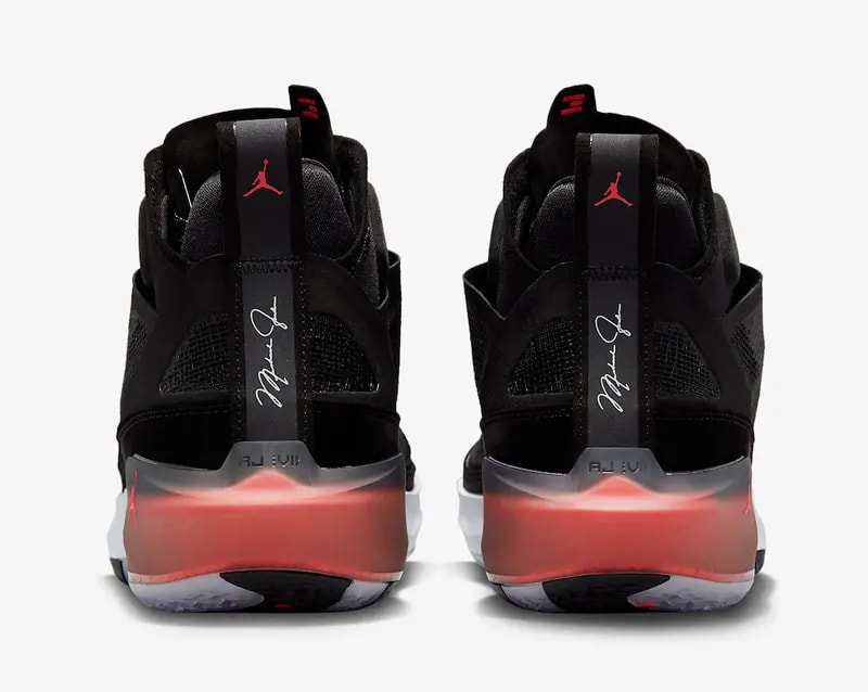 Giày Nike Jordan 37 'Black Hot Punch' DV0747-091 — ảnh 5