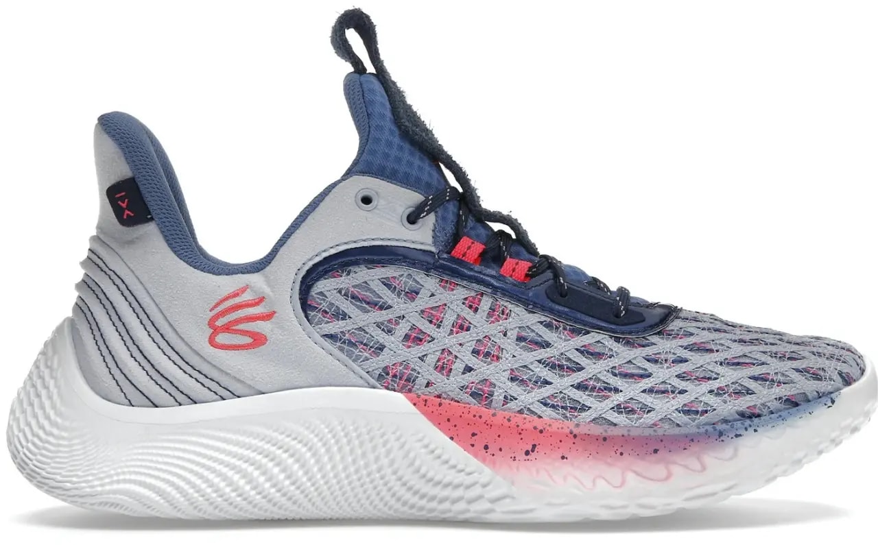Giày Under Armour Curry Flow 9 'Warp the Game Day' 3025684-405 — kich-thuoc: 42